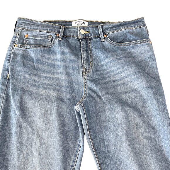 Denizen Levis Jeans Womens 16 33x32 Blue Denim Modern Boot Cut Mid Rise Western - Picture 2 of 10